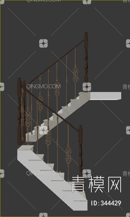 楼梯3D模型下载【ID:344429】