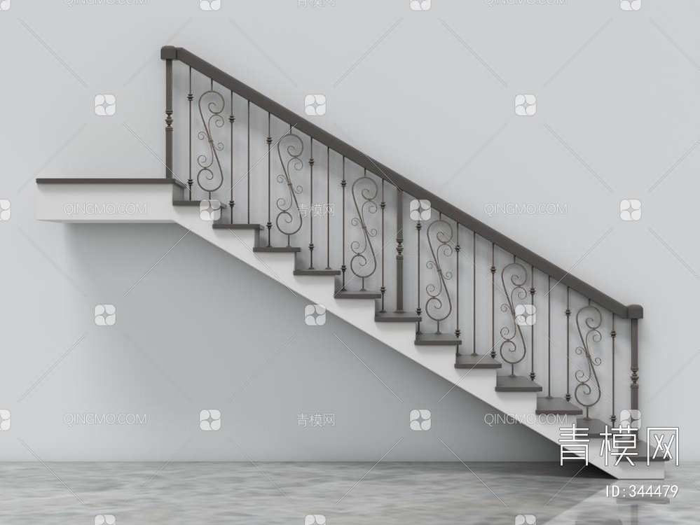 楼梯3D模型下载【ID:344479】