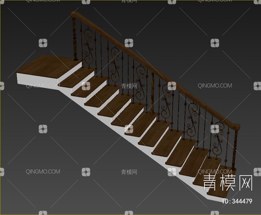 楼梯3D模型下载【ID:344479】