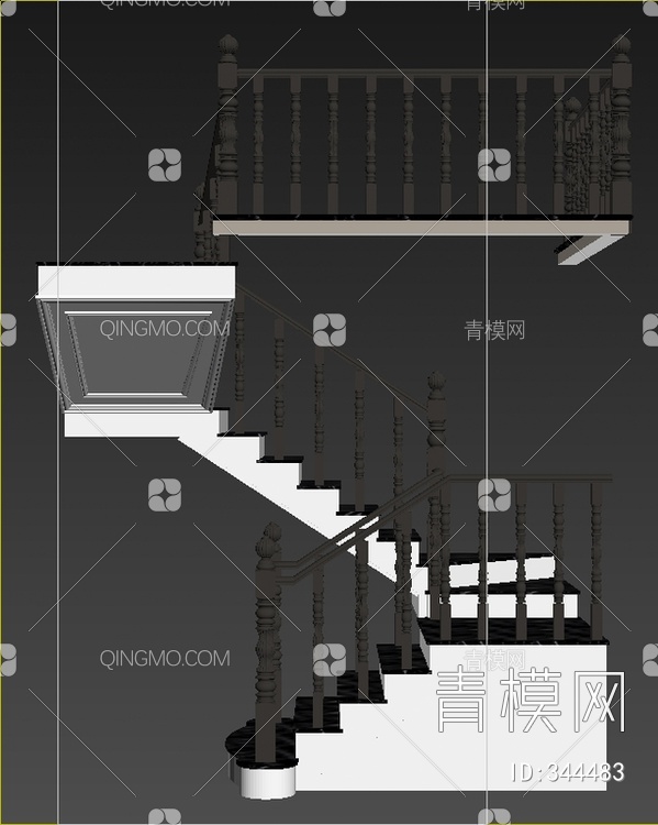 楼梯3D模型下载【ID:344483】