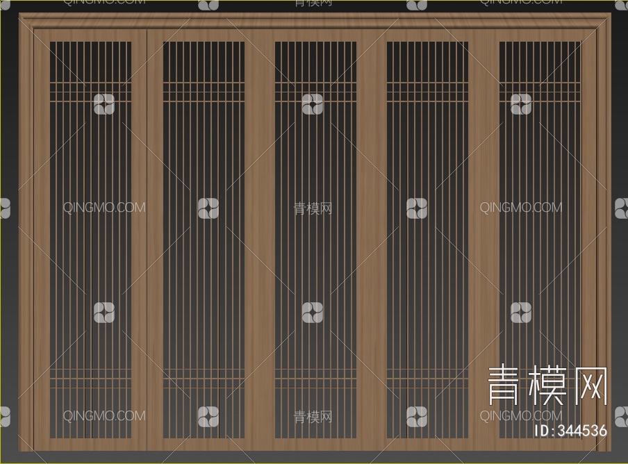 滑门3D模型下载【ID:344536】