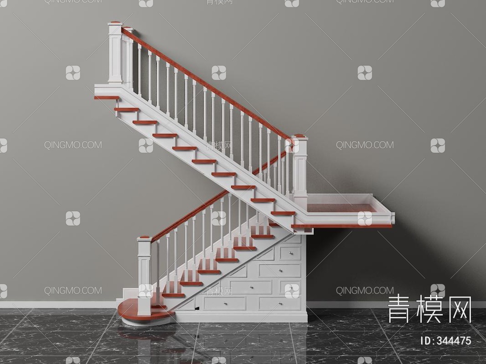 楼梯3D模型下载【ID:344475】