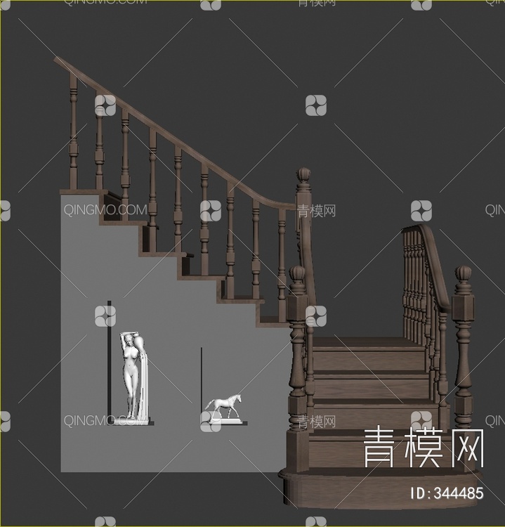 楼梯3D模型下载【ID:344485】