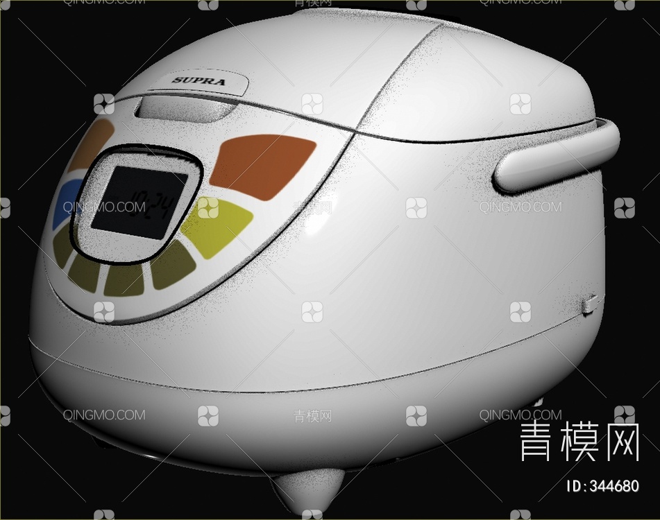 电饭煲3D模型下载【ID:344680】