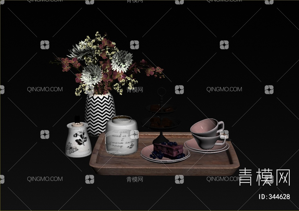 餐具厨具3D模型下载【ID:344628】