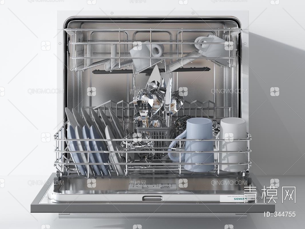 洗碗机3D模型下载【ID:344755】
