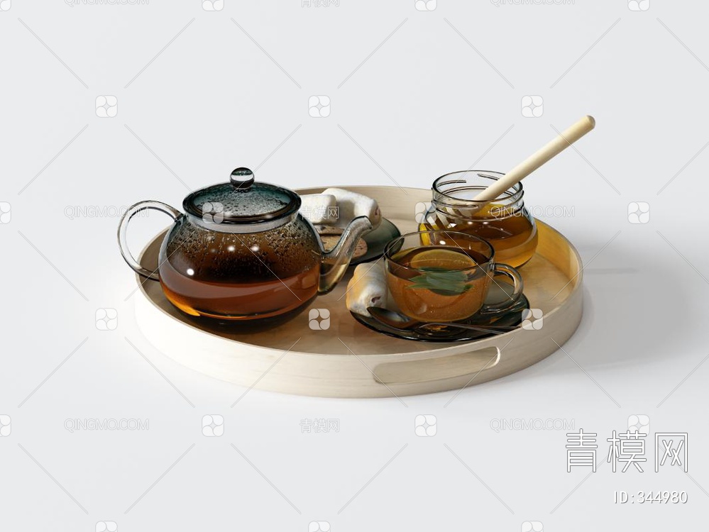 下午茶3D模型下载【ID:344980】