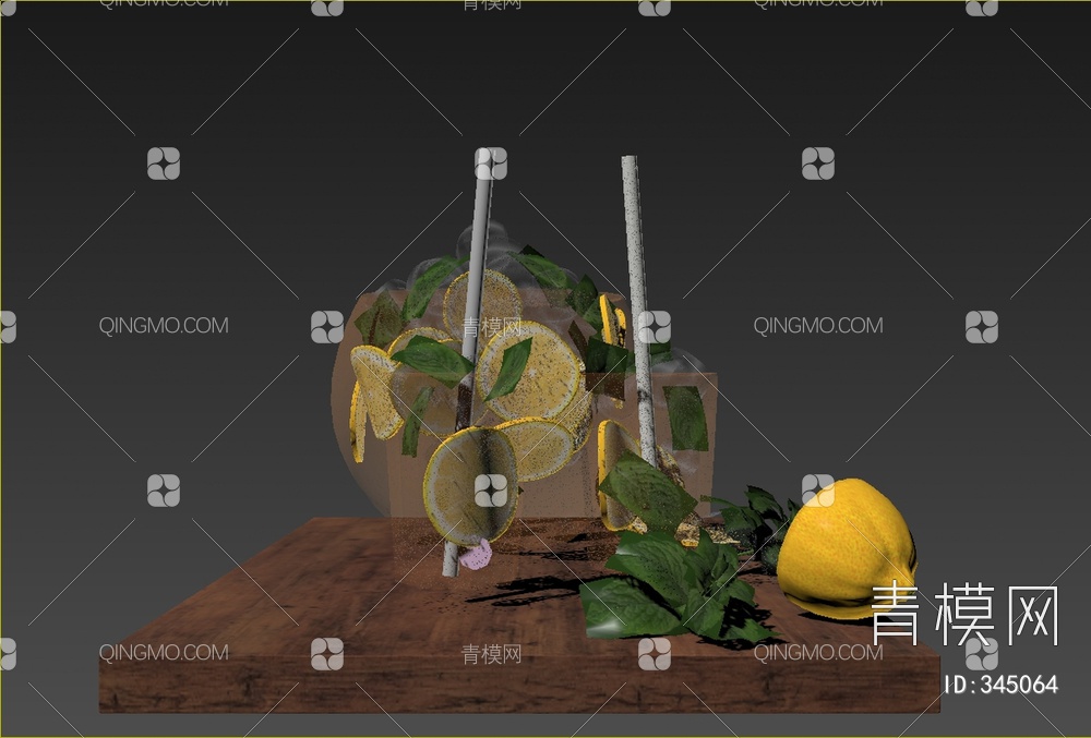 水果冷饮3D模型下载【ID:345064】