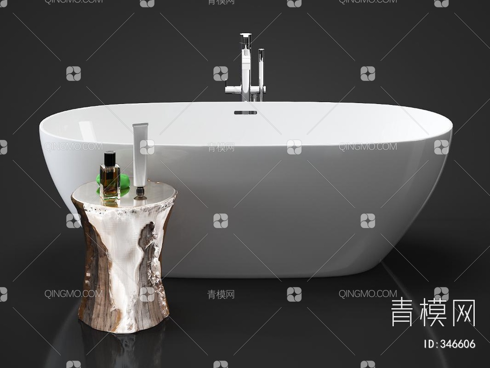 浴缸3D模型下载【ID:346606】