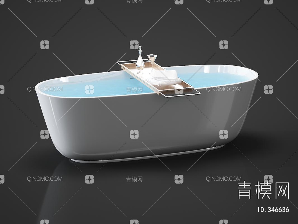 浴缸3D模型下载【ID:346636】