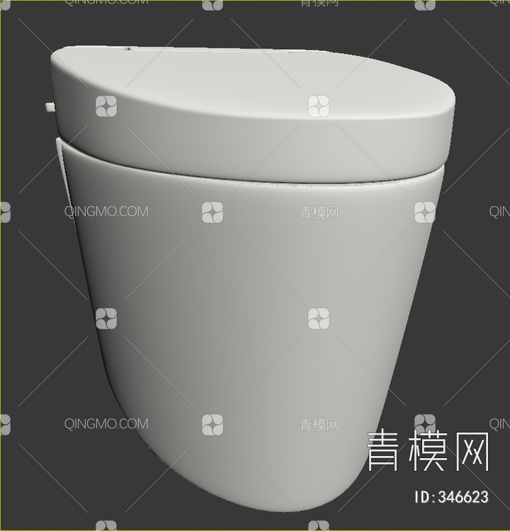 马桶3D模型下载【ID:346623】