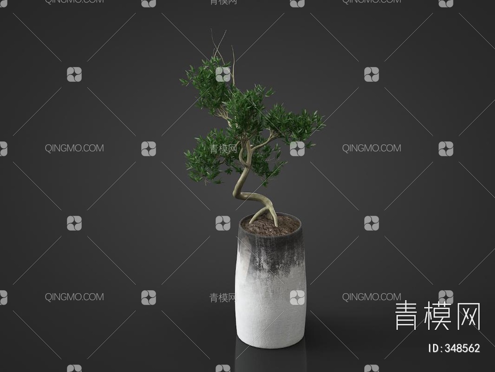 盆栽3D模型下载【ID:348562】