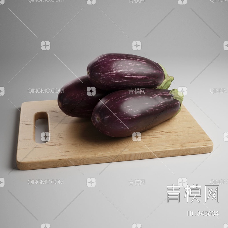 蔬菜3D模型下载【ID:348634】