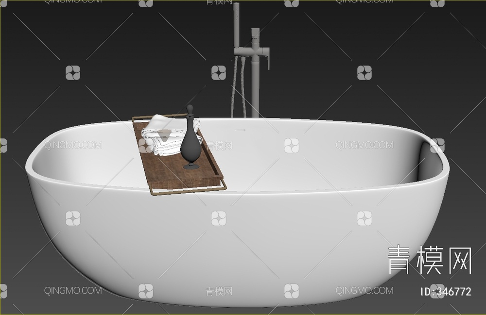 浴缸3D模型下载【ID:346772】
