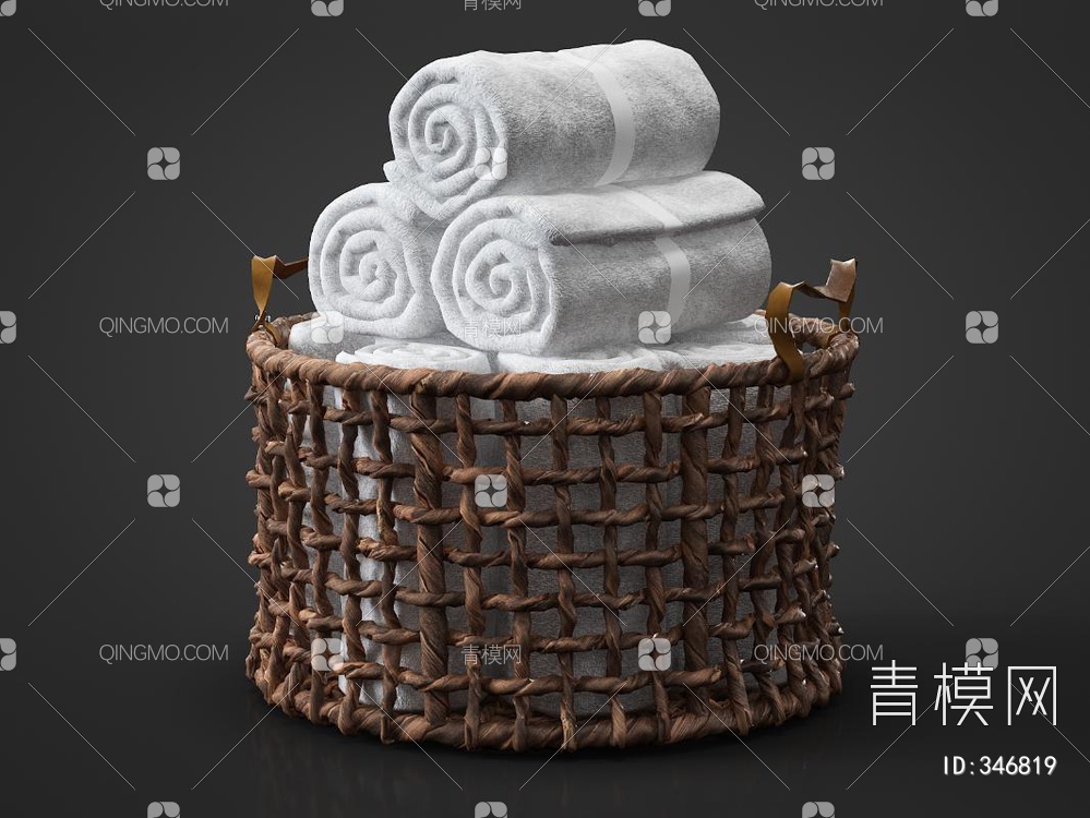 毛巾3D模型下载【ID:346819】