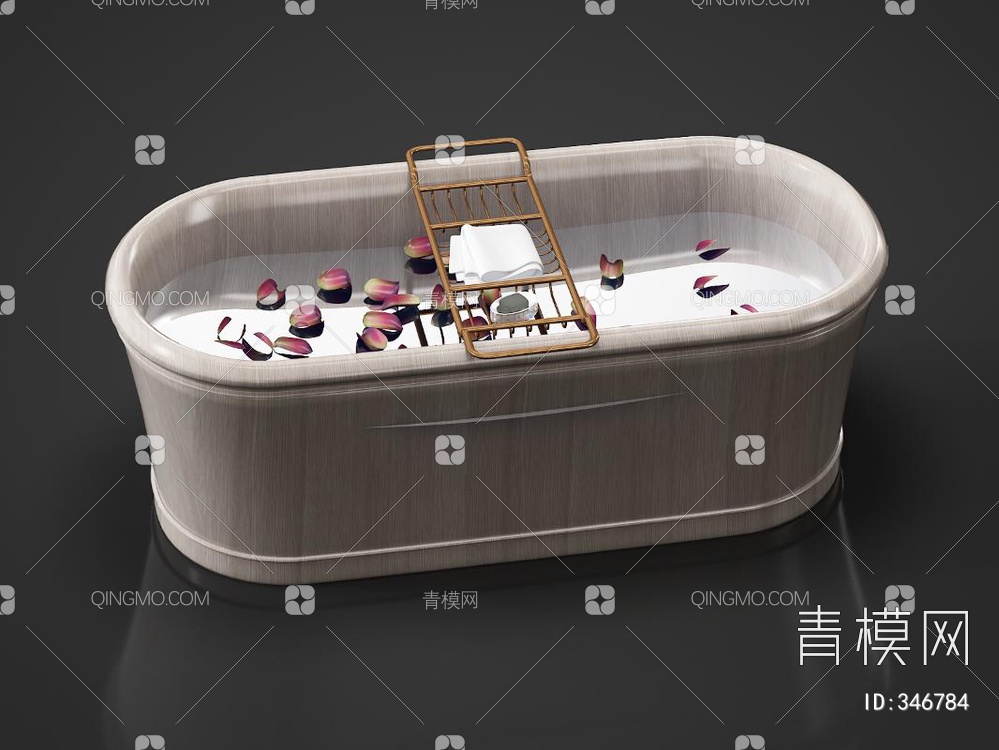 浴缸3D模型下载【ID:346784】