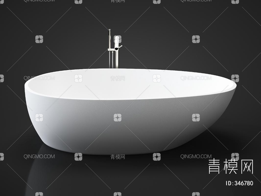 浴缸3D模型下载【ID:346780】