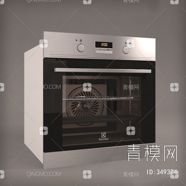 洗涤烤箱3D模型下载【ID:349374】