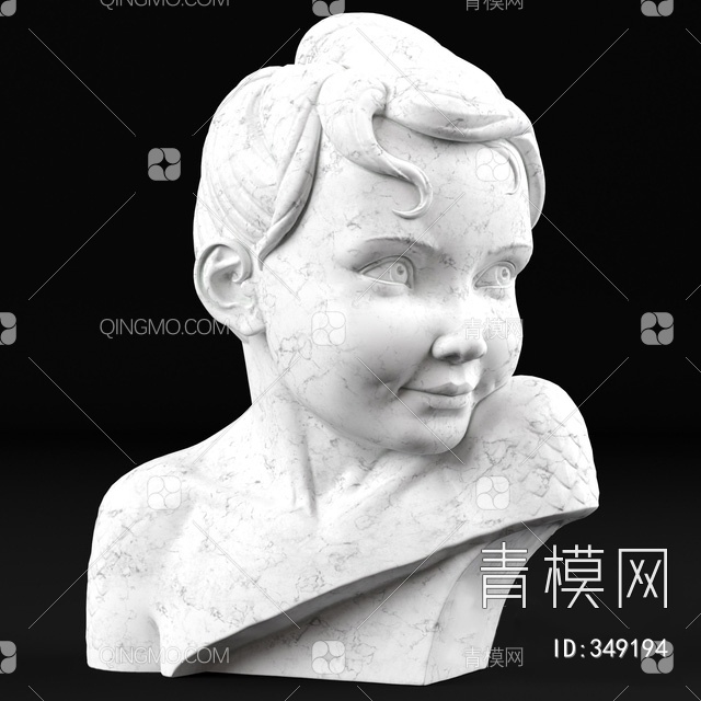 雕塑3D模型下载【ID:349194】
