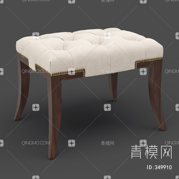 床尾凳3D模型下载【ID:349910】