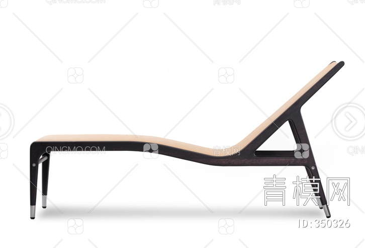 皮革躺椅3D模型下载【ID:350326】
