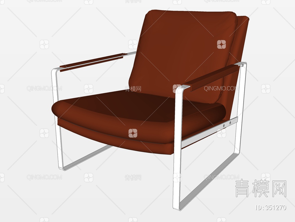 单椅SU模型下载【ID:351270】