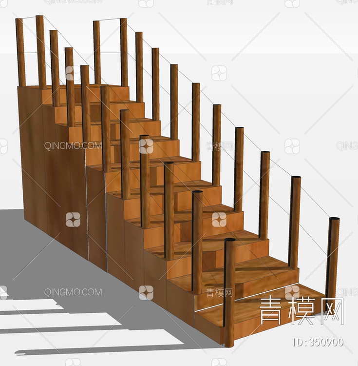 楼梯SU模型下载【ID:350900】