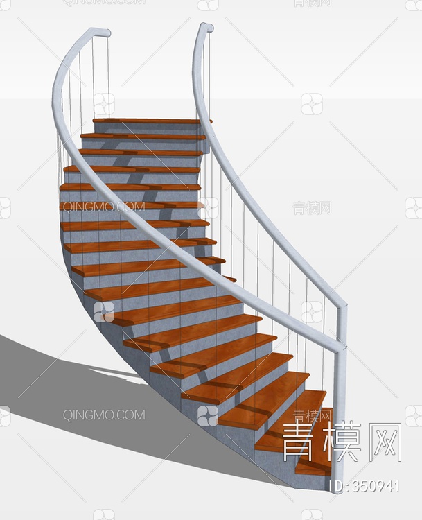 楼梯SU模型下载【ID:350941】