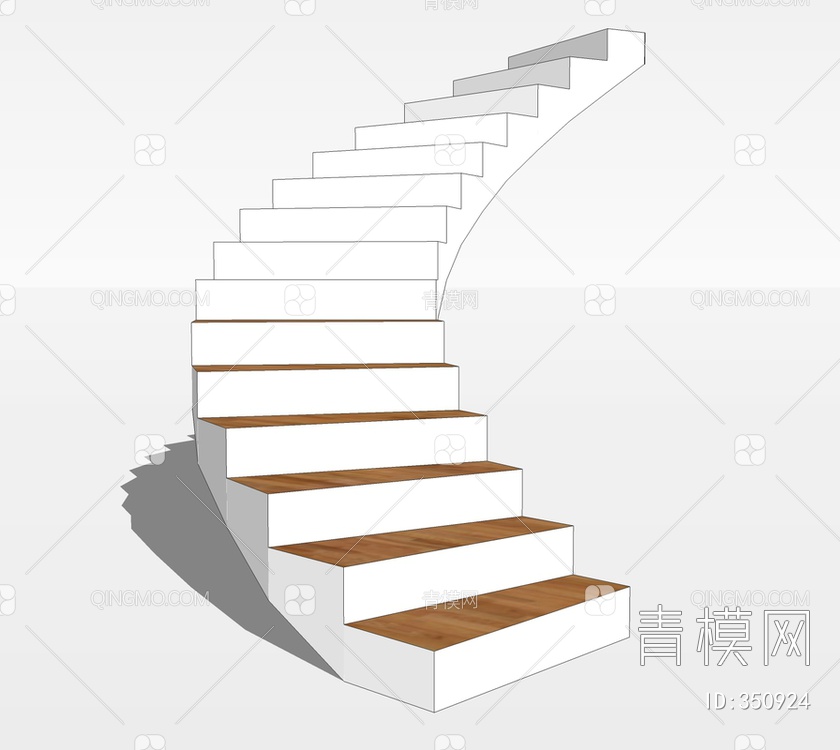 楼梯SU模型下载【ID:350924】