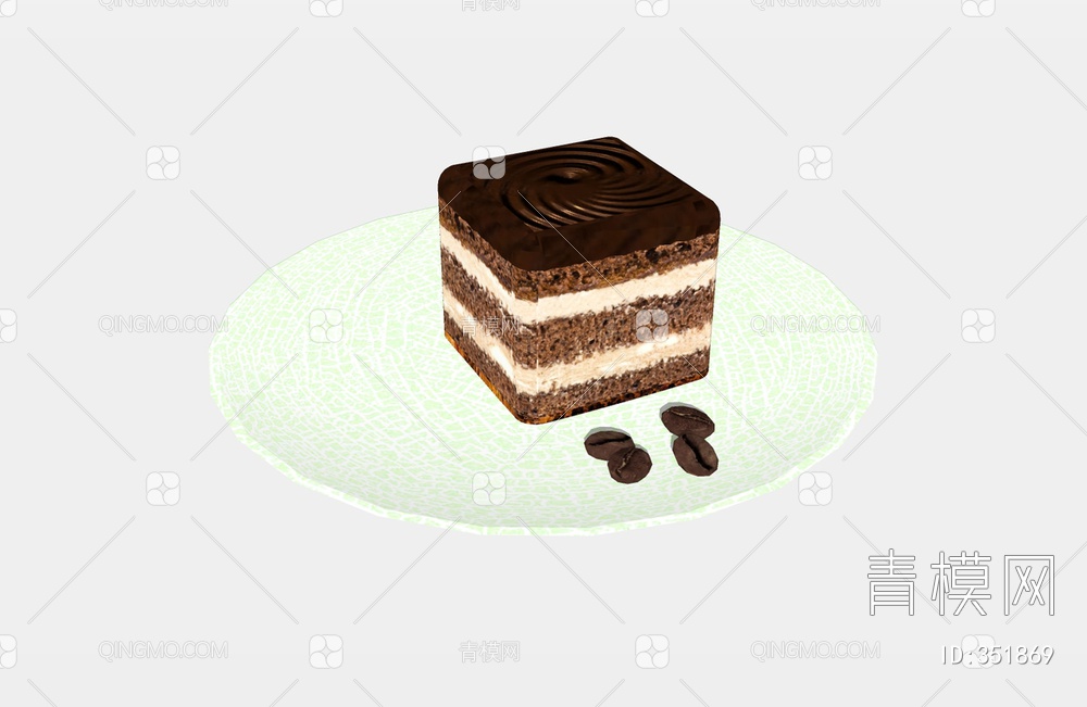 蛋糕SU模型下载【ID:351869】