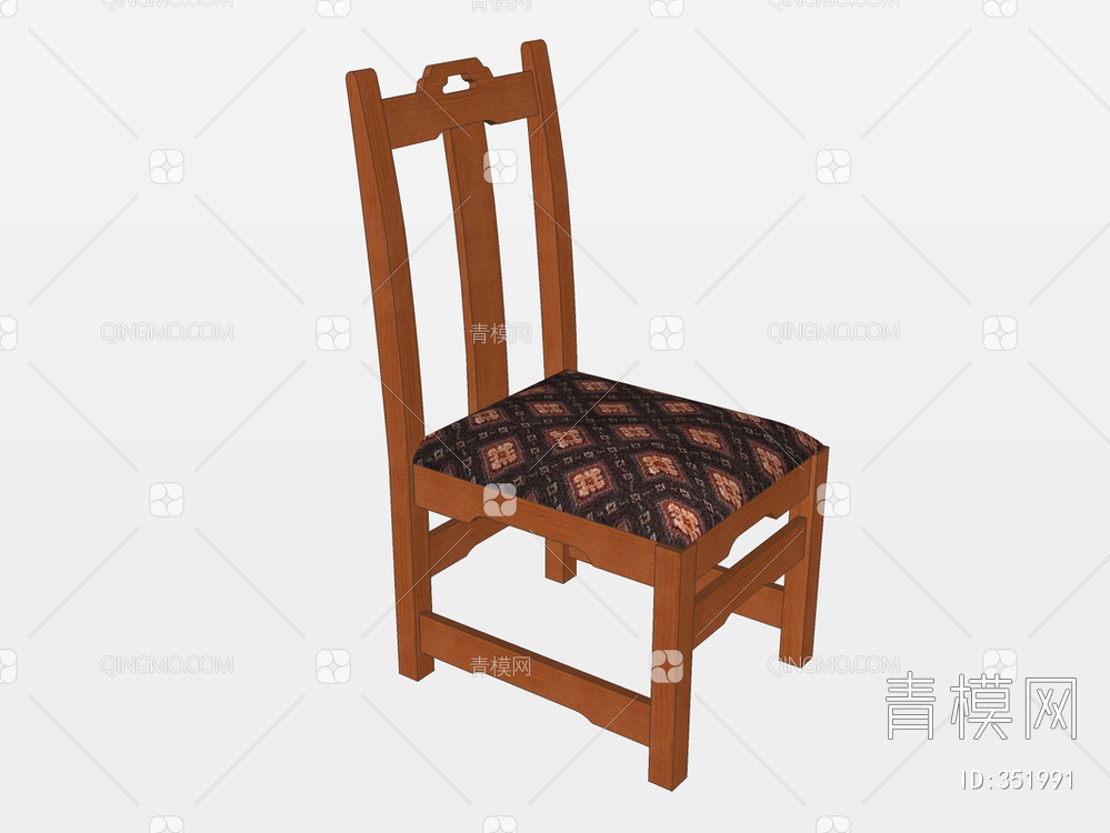 单椅SU模型下载【ID:351991】