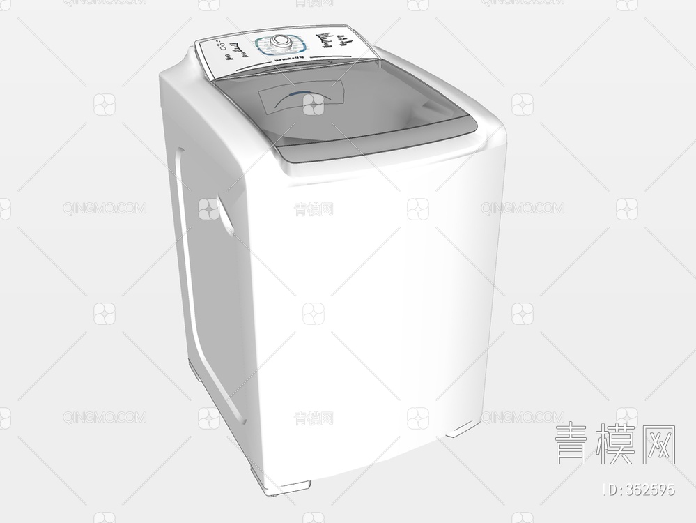 洗衣机SU模型下载【ID:352595】