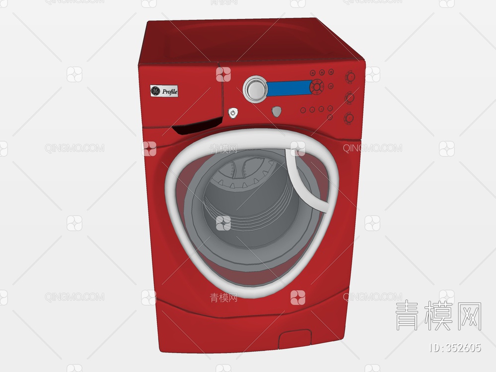 洗衣机SU模型下载【ID:352605】