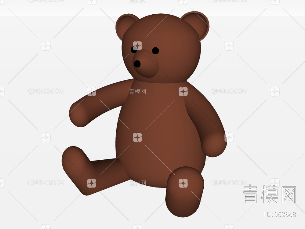 玩具熊SU模型下载【ID:352868】