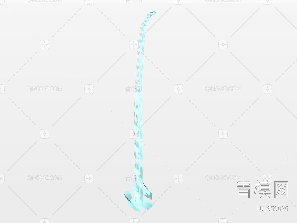 水 喷泉水SU模型下载【ID:353025】
