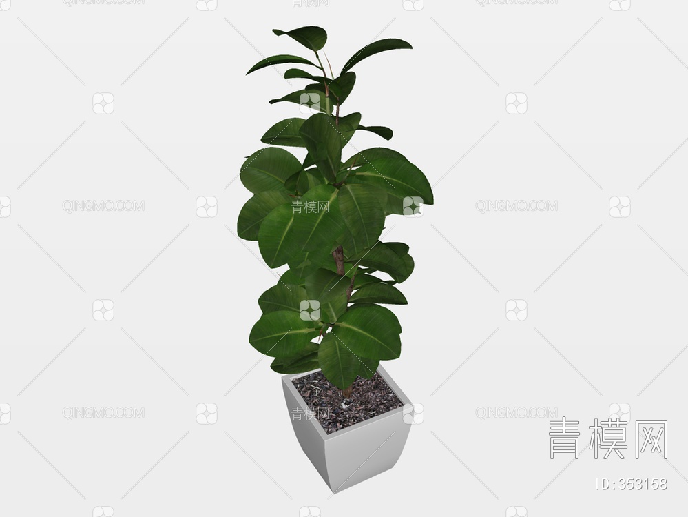盆栽植物SU模型下载【ID:353158】