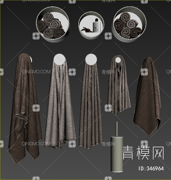 毛巾3D模型下载【ID:346964】
