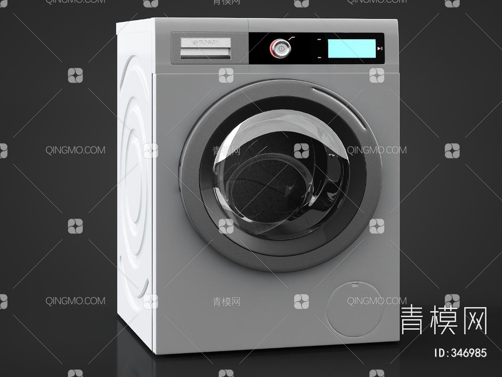 洗衣机3D模型下载【ID:346985】