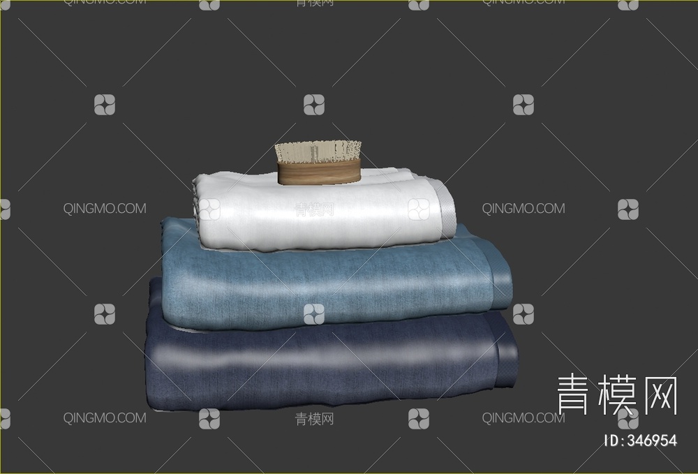 毛巾3D模型下载【ID:346954】