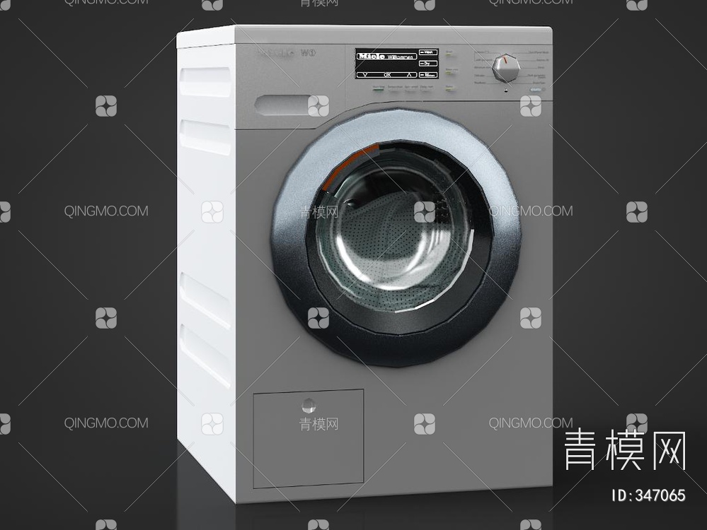 洗衣机3D模型下载【ID:347065】