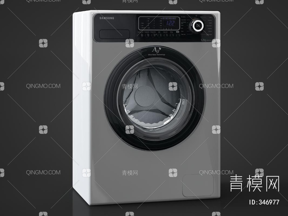洗衣机3D模型下载【ID:346977】