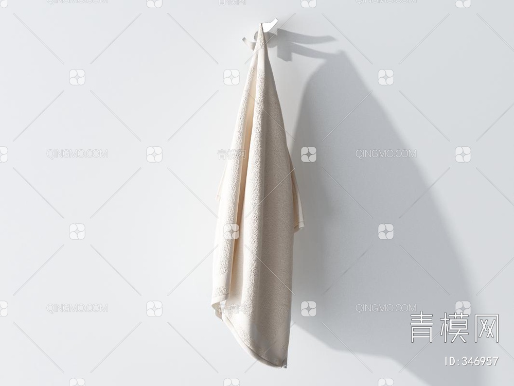 毛巾3D模型下载【ID:346957】