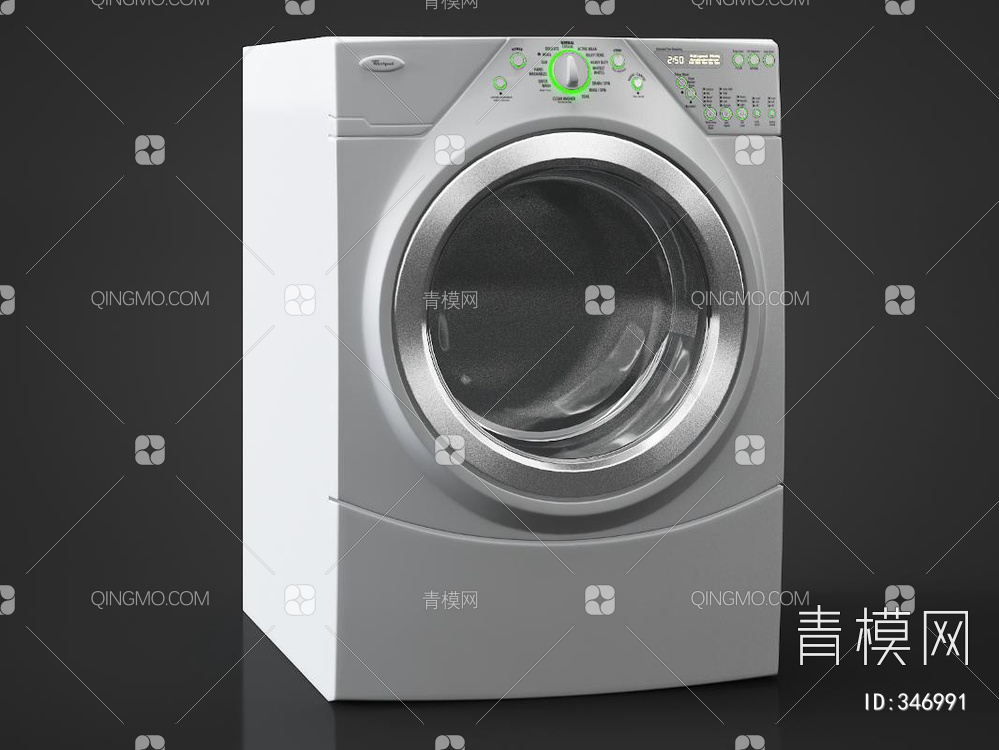洗衣机3D模型下载【ID:346991】