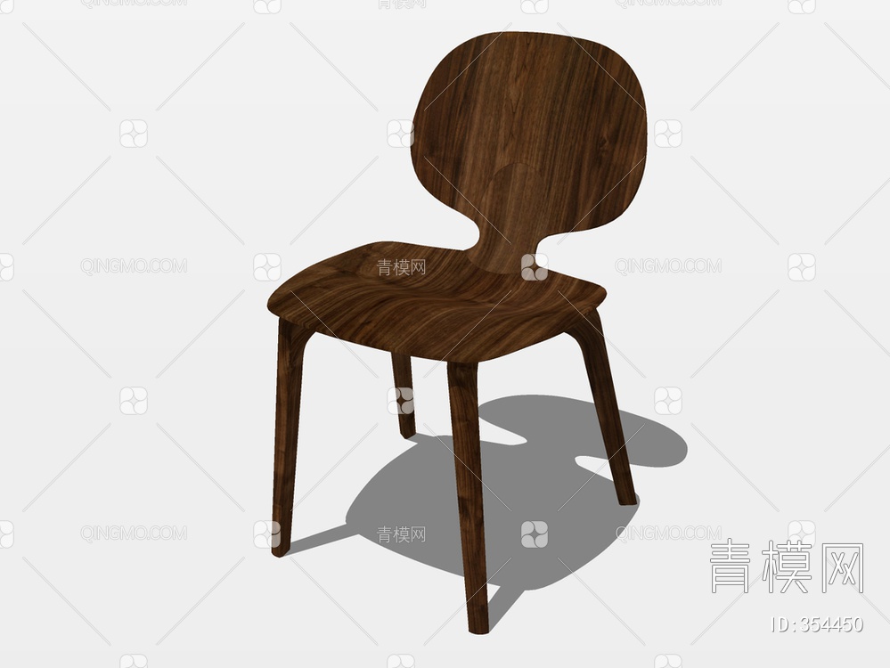 单椅SU模型下载【ID:354450】