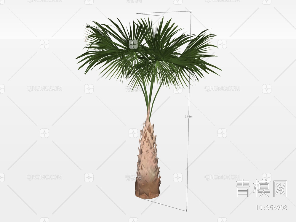 棕榈树SU模型下载【ID:354908】