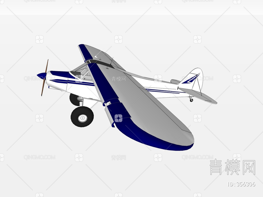 民用飞机SU模型下载【ID:356306】