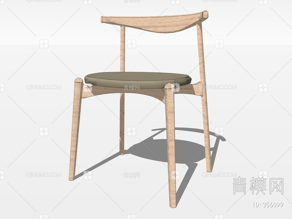 单椅SU模型下载【ID:356099】