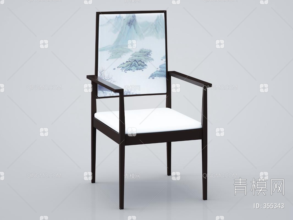 20年款单椅3D模型下载【ID:355343】