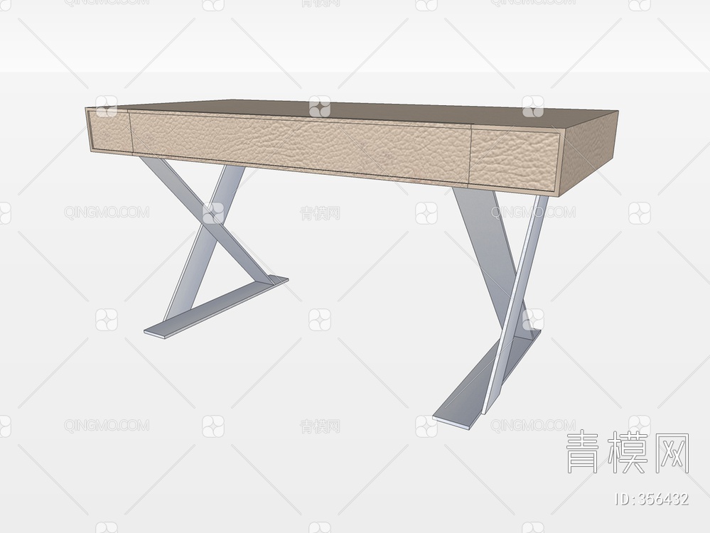 书桌SU模型下载【ID:356432】