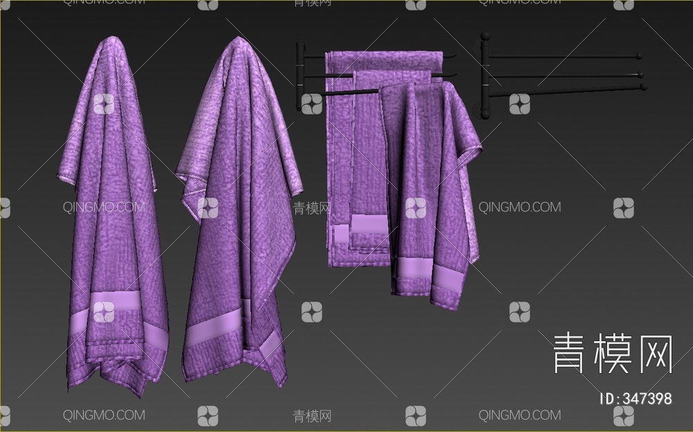毛巾3D模型下载【ID:347398】